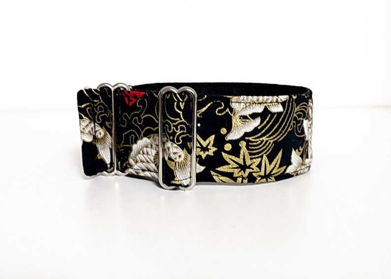 length 25-35 cm Dog Collar Koi Fish width 3 and 5 cm