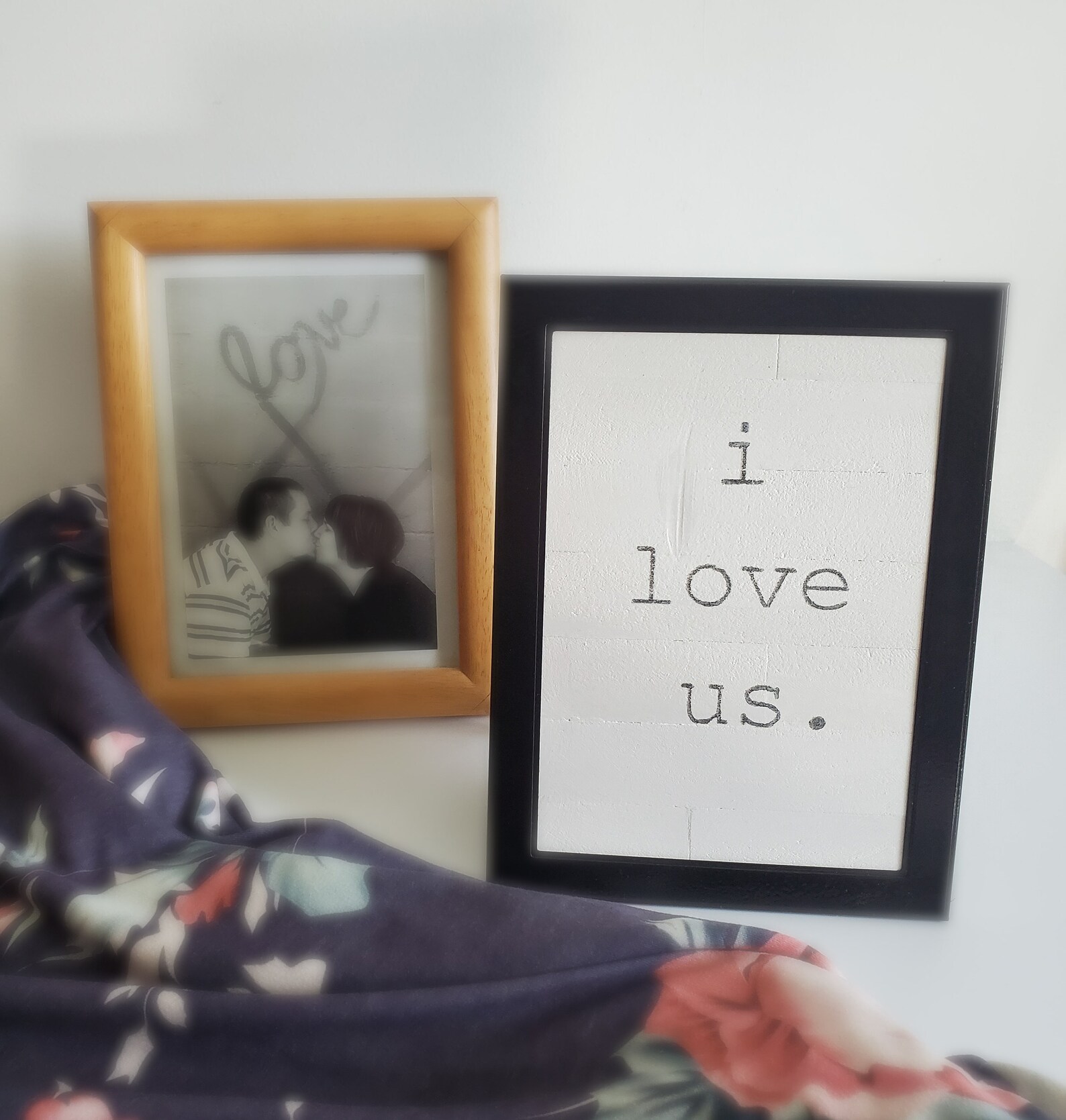 I Love Us//i Love Us Sign//framed I Love Us Sign - Etsy
