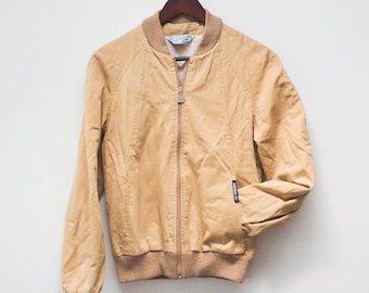 Vtg Adidas Tan Jacket RARE ADIDAS XS Hecho en Canada Tan Canvas Coat Vintage Adidas Chaqueta Adidas de los anos 70 Etsy Mexico