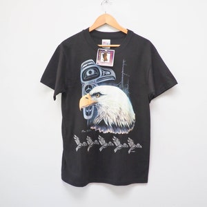 90s Haida Gwaii Eagle Shirt New With Tags Medium Vintage - Etsy