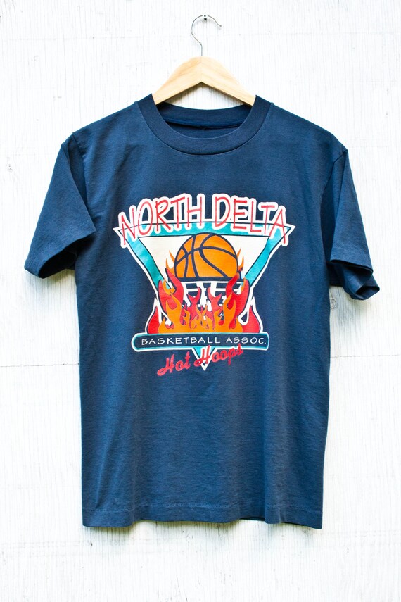 Basketball Association Hot Hoops TShirt - Single … - image 2