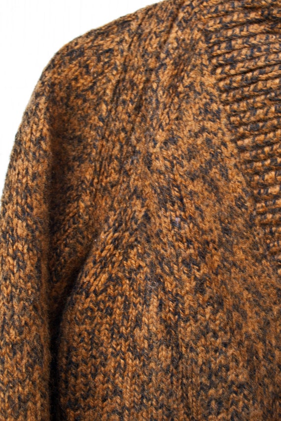 Heavy Brown Sweater - Bronze Sweater - Warm Cozy … - image 4