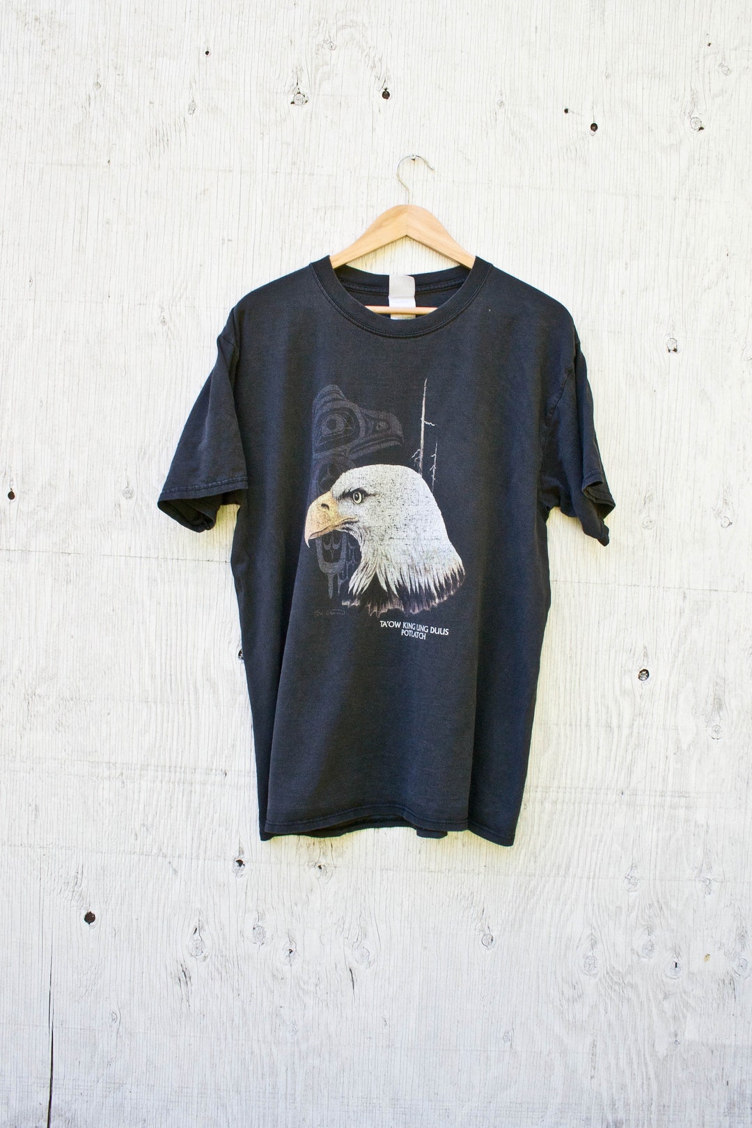 90s Haida Gwaii Eagle Shirt Large Vintage Eagle Tshirt - Etsy