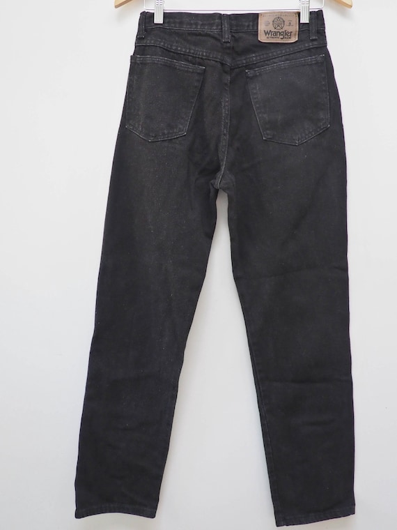Vtg Wrangler Black Jeans - 30x32- Unisex - Made in USA - Country 