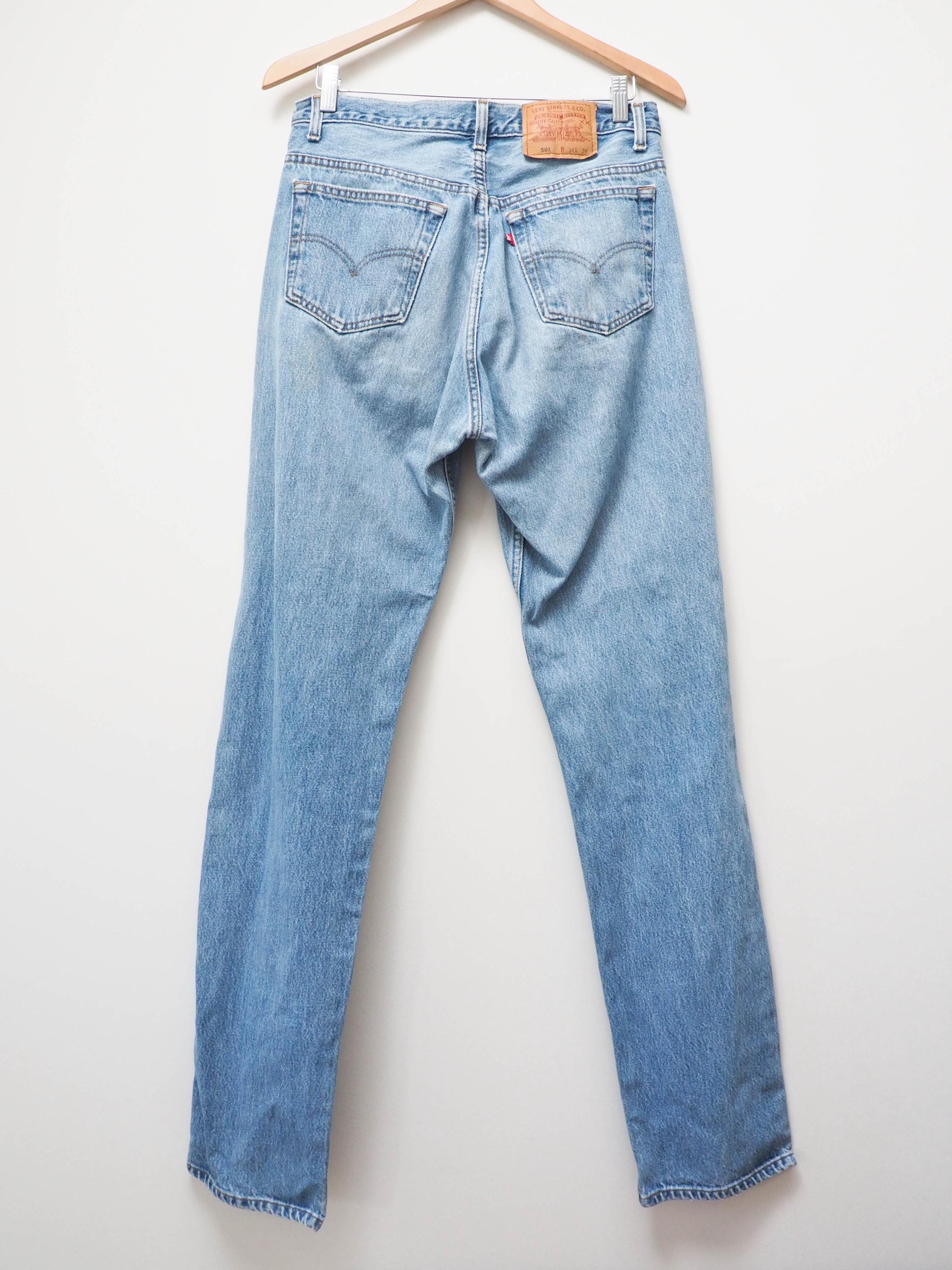 70s Levi's 501 66後期　ice blue Levi's 1966 501 31w - Etsy Canada