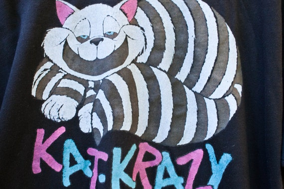 Kat -Krazy Cheschire Cat TShirt - Womens 2XL -  9… - image 3