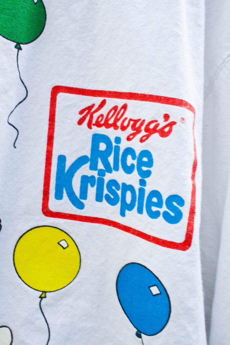 Vtg Kellogg's Rice Krispies Shirt Medium Snap Crackle - Etsy