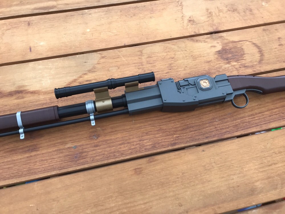 Mandalorian Blaster Amban Sniper Rifle The Mandalorian | Etsy
