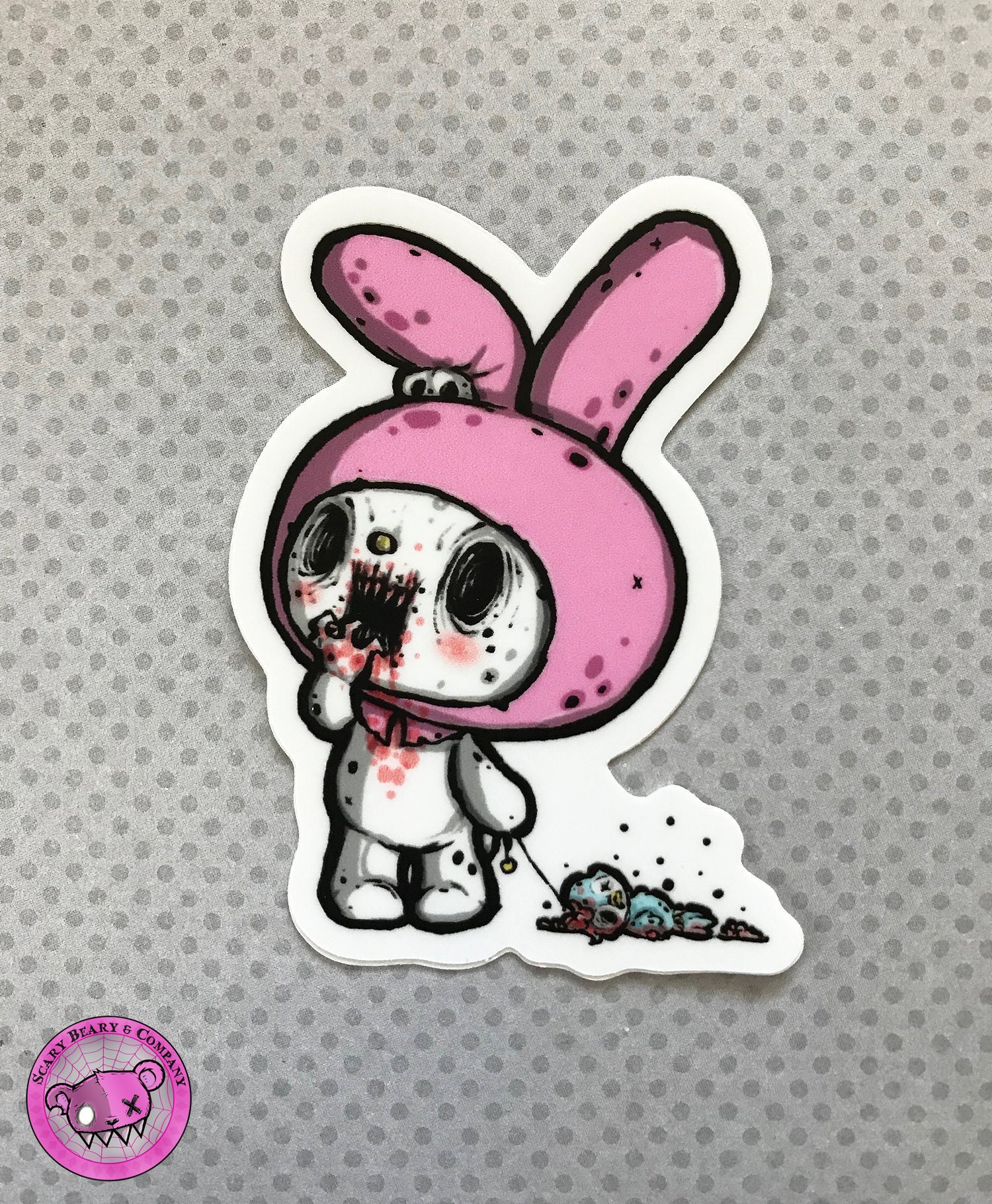 My Melody - Nightmare Melody - Vinyl Sticker - Etsy