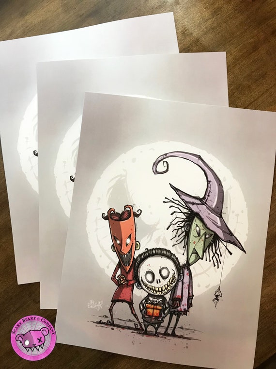 Schloss Schock Und Fass Der Alptraum Vor Weihnachten Etsy