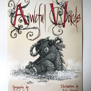 Aweful Words art book