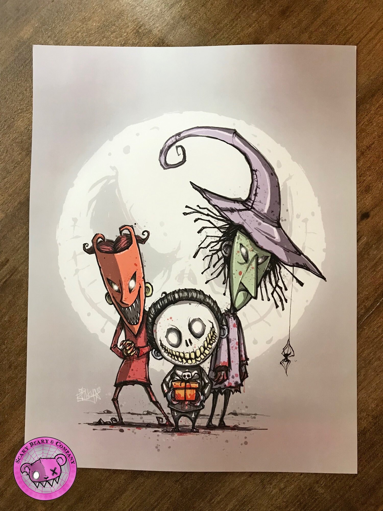 Schloss Schock Und Fass Der Alptraum Vor Weihnachten Etsy