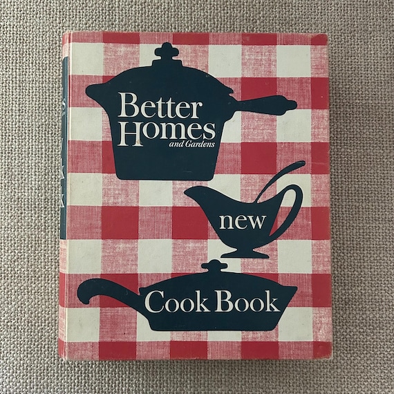 Better Homes and Gardens New Cookbook 5 Ring Binder Vintage 1962 Edition