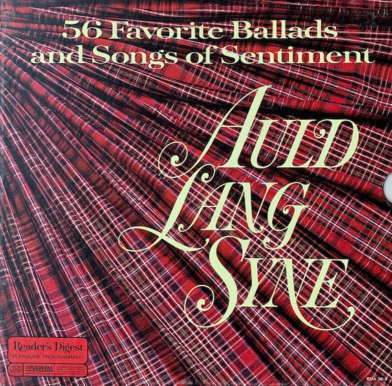 Reader’s Digest Album Vinyl Record Album Set Auld Lang Syne
