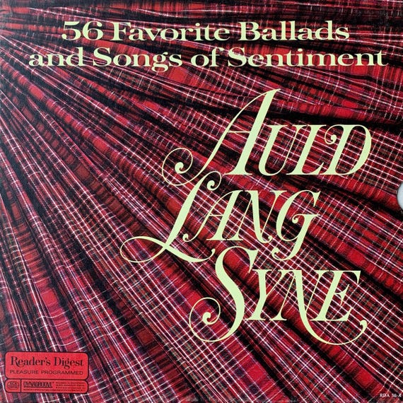 Reader’s Digest Album Vinyl Record Album Set Auld Lang Syne