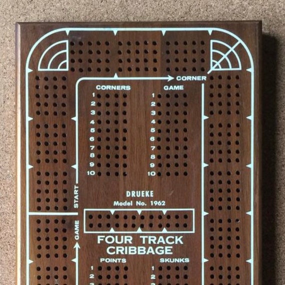 Cribbage Game Wall Decor Original Good Times Fun Quality Construction