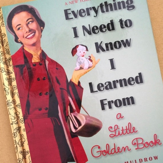 Hostess Gift Book How To Guide Little Golden Book Graduation Gift Shower Gift