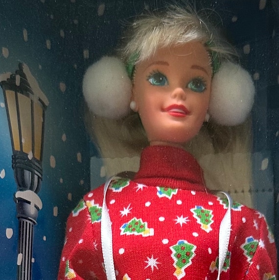 1995 Caroling Fun Barbie New in Box