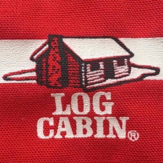 Red Log Cabin Apron