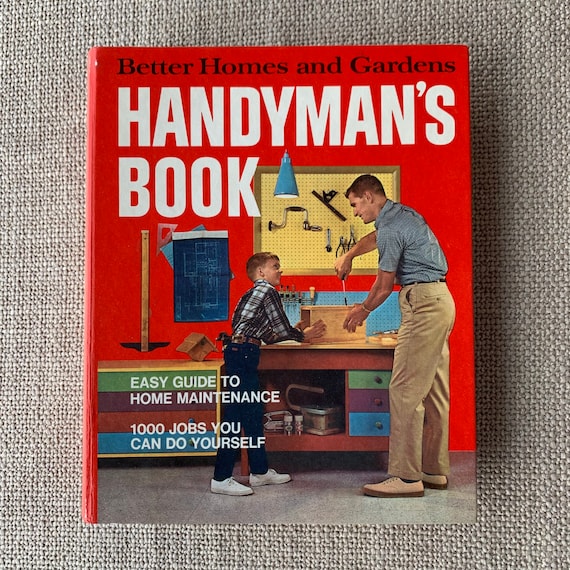 Better Homes and Gardens Handyman’s Book 5 Ring Binder Vintage 1970 Edition