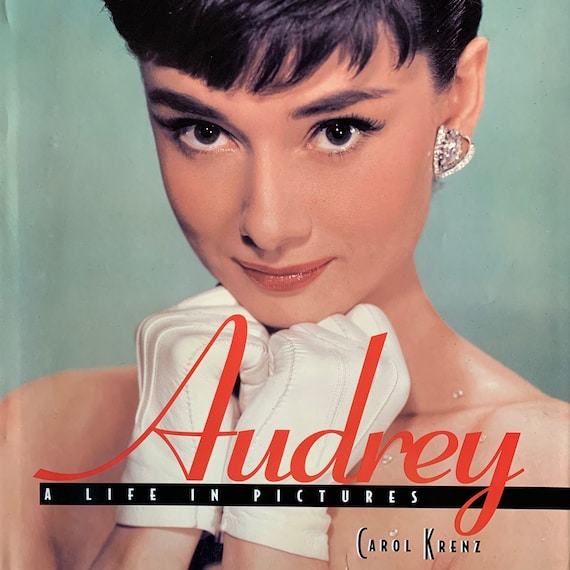 Audrey Hepburn Vintage Photo Biography Book