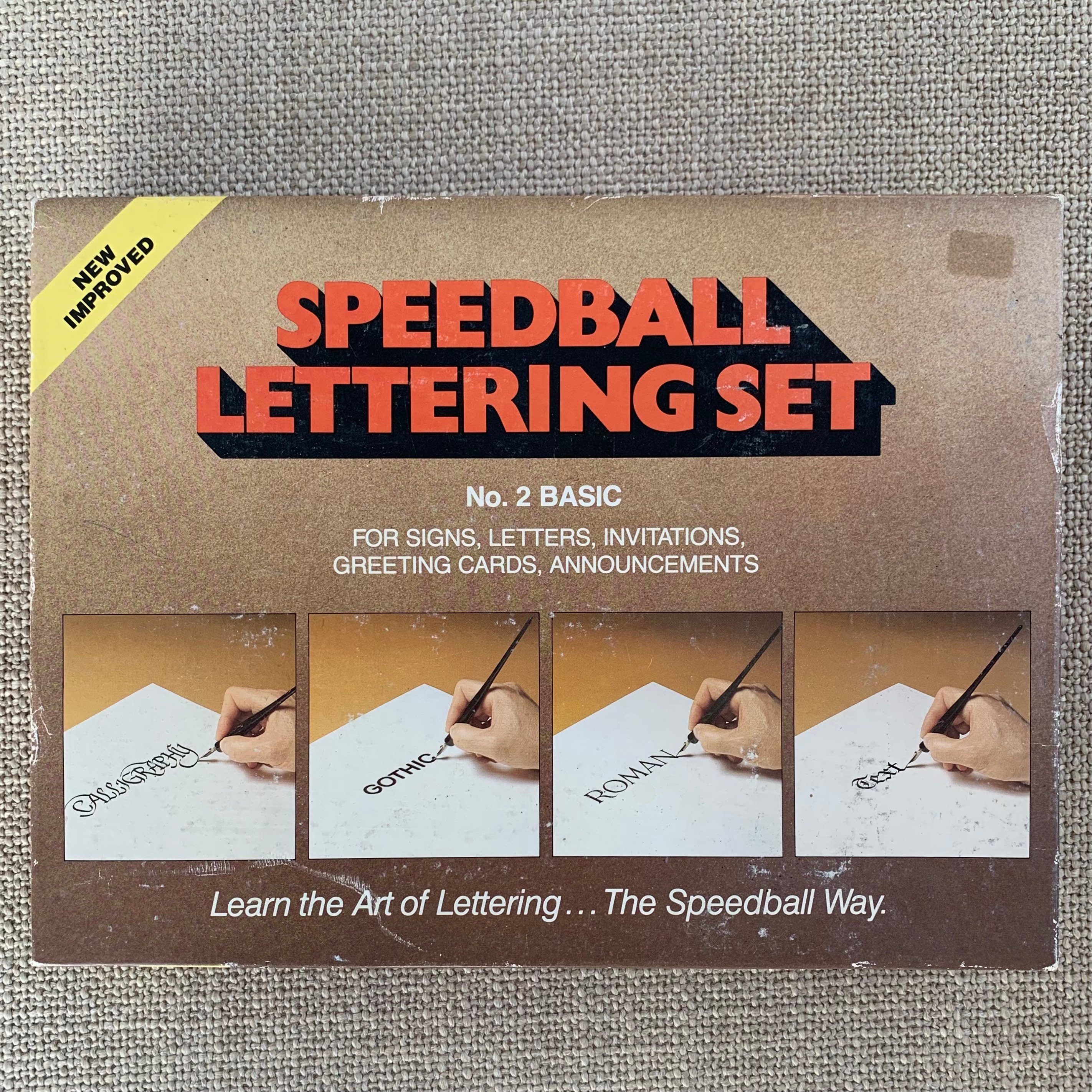 Leroy technical lettering kit. I was told some people here might