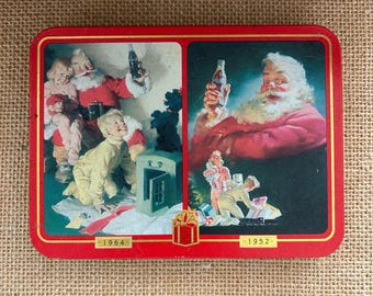 Coca-Cola Santa Playing Cards • Vintage 1996 Tin Set (NOS)