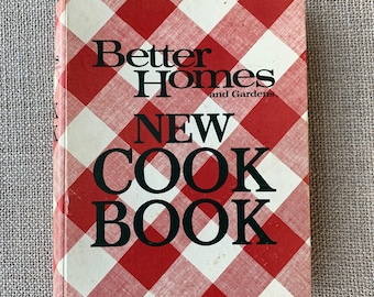 【 THE FIFTH FLOOR COOK BOOK 】 Better Homes and Gardens “new Cook Book” Vintage 1976