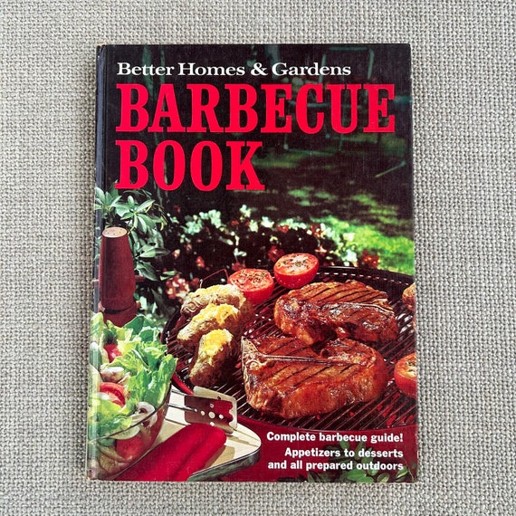 Better Homes and Gardens Barbecue Cookbook Vintage 1965 Edition Hardback