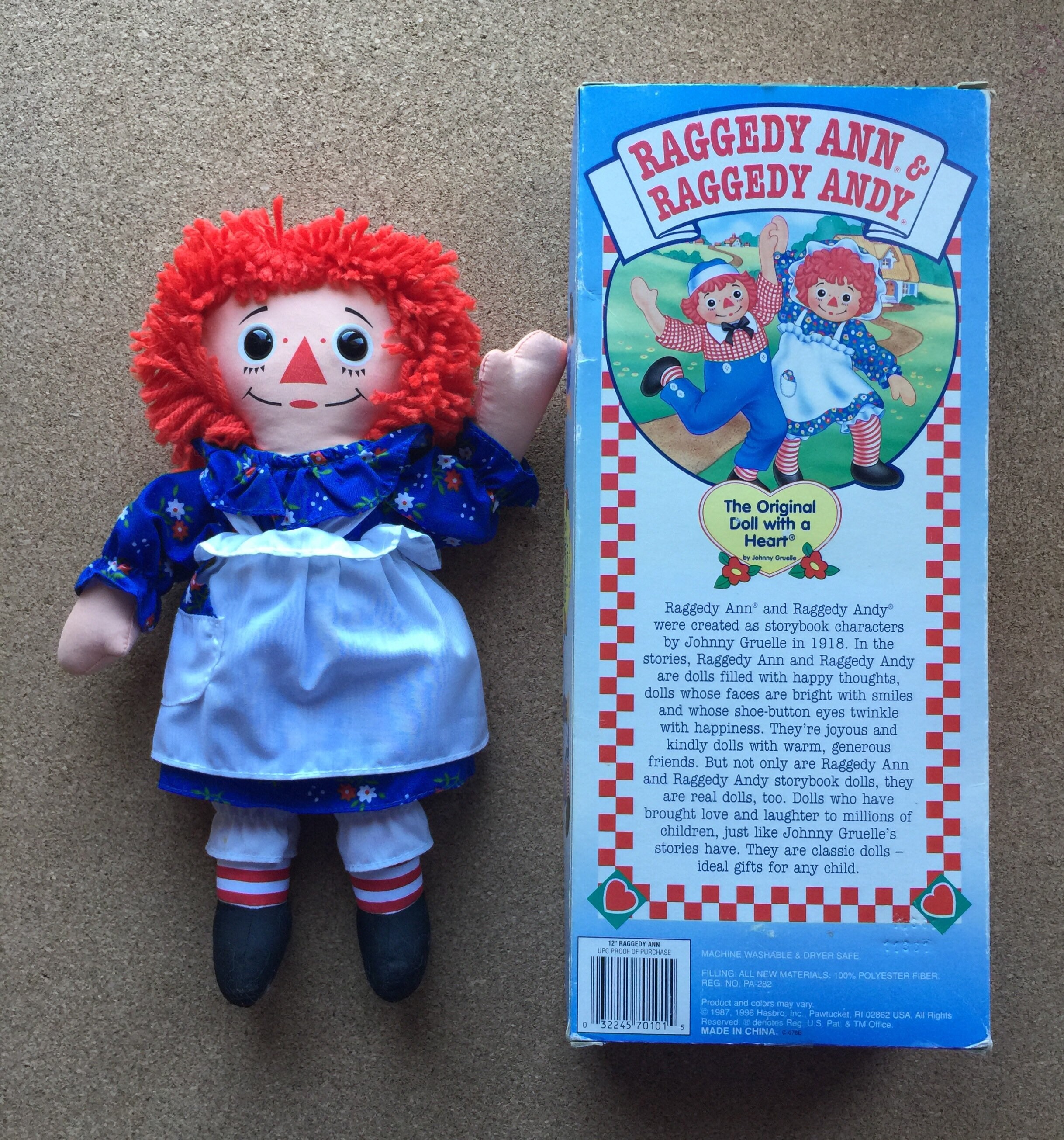 1987 raggedy ann doll