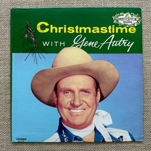 Christmastime with Gene Autry Vinyl Record - 1957 Christmas Album
