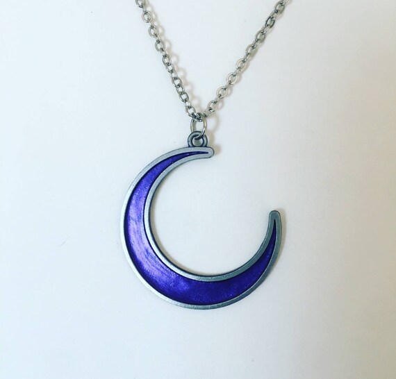 Twitches Moon Pendant From Disney Etsy