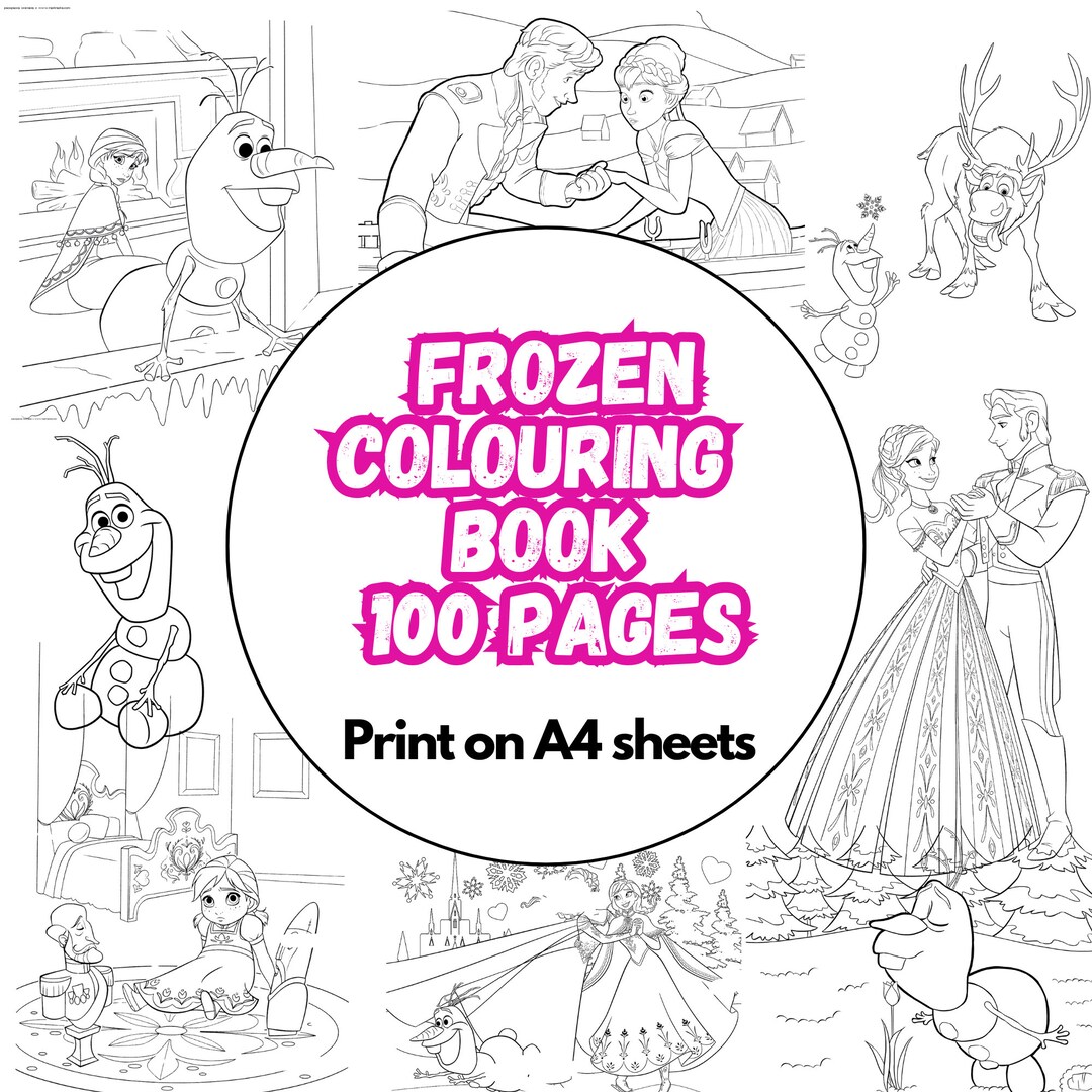 Coloring Book Your Favorite Cartoon - Etsy