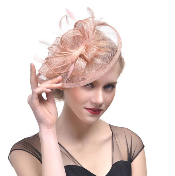 Fashion Mesh Fascinators Hat Women Wedding Cocktail Tea  display picture 3