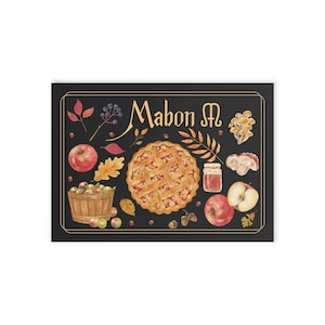 Koło roku. Mabon. Karta ołtarzowa.