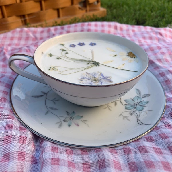 Teacup Candle Etsy