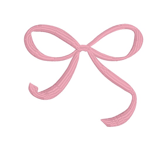 Heirloom Ribbon Bow Embroidery Design Etsy Australia