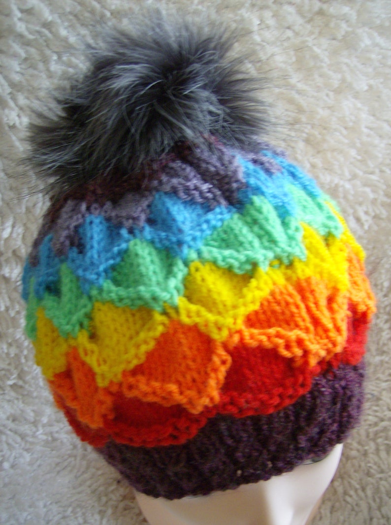 Accordian Adult Easy DK Knitting Pattern Etsy France