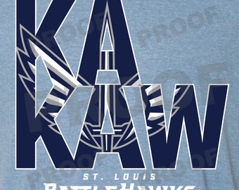 STL Battlehawks KaKaw Tee