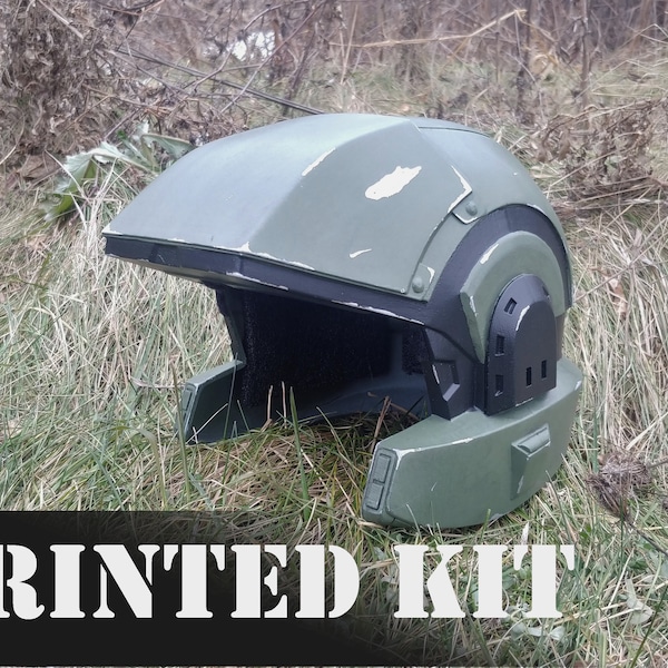 Halo 3 Marine Helmet Printed Kit