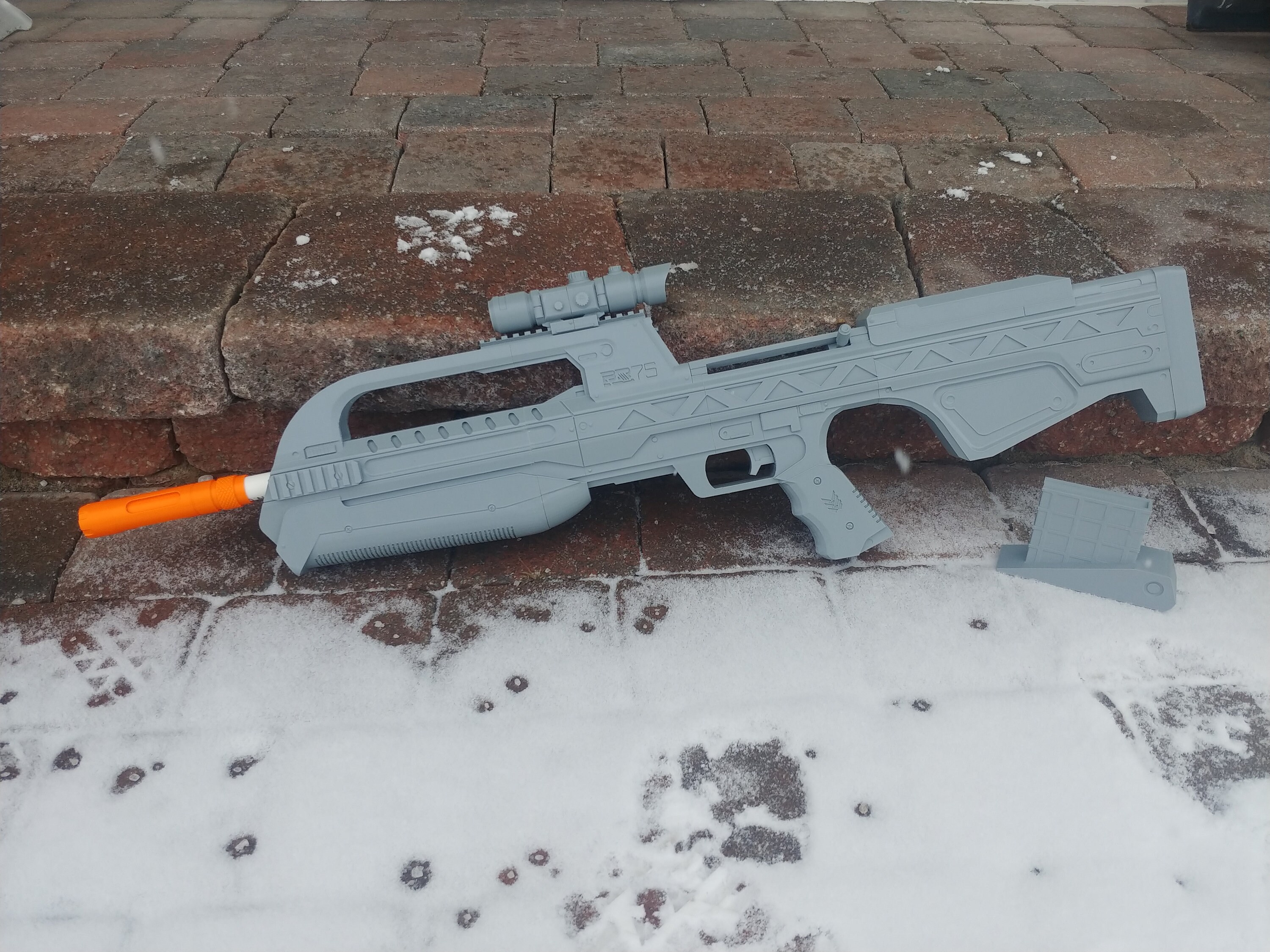 Halo Infinite BR75 Battle Rifle Printed Kit | Etsy UK