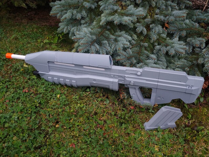 Halo Assault Rifle 3d Model