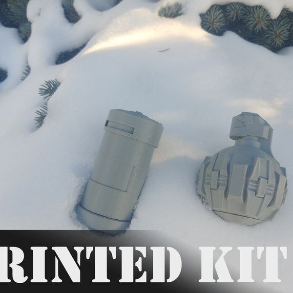 Halo UNSC Grenade 3 Pack Printed Kit