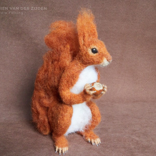 Felted Squirrel Etsy