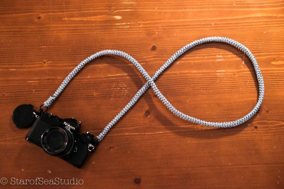Paracord Camera Neck Strap 47-inch Crossbody Length Photography