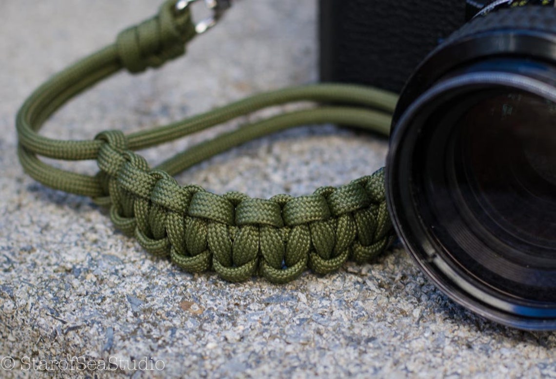 Paracord Camera Wrist Strap Olive/Army Green DSLR Etsy