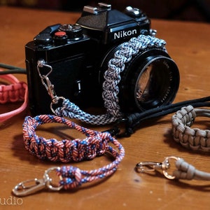 Paracord Camera Wrist Strap Photography Accessory