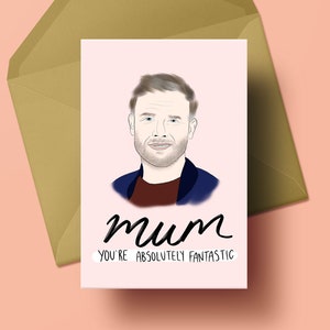 Grappige Moederdag kaart | Gary Barlow geïnspireerd | Absoluut fantastische wenskaart | Mama | Moeder | Moeder | Muziekkaart | Neem dat | Bdag