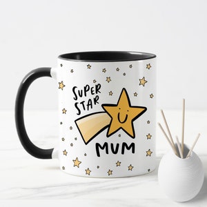 Superstar Mum Mug, Mum Gift, Mum Birthday, Best Mum Gift, Gift For Mum, Mother&#39;s Day, Mum&#39;s Birthday, Cute Mum Mug