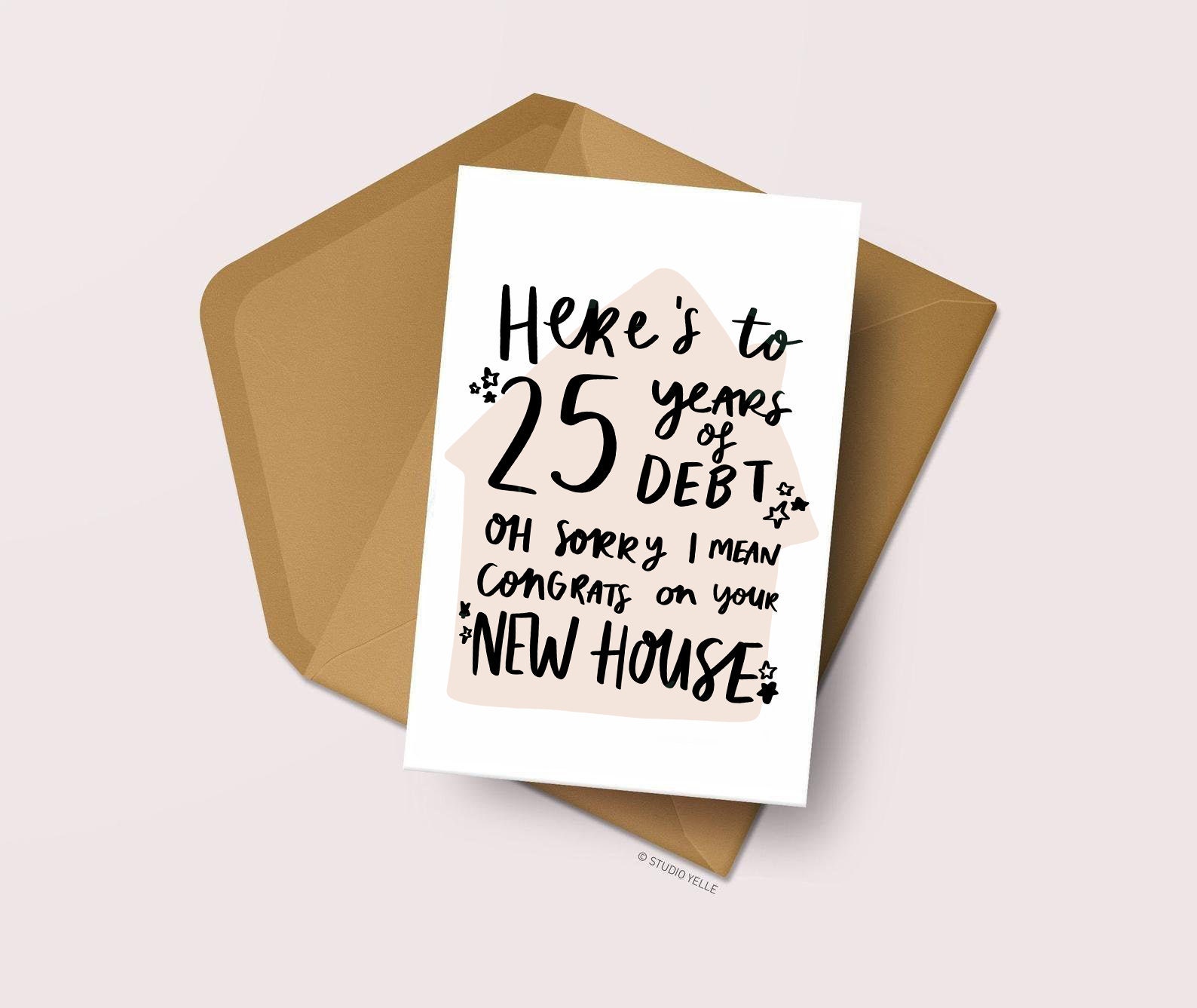 New Home Card Funny New Home Greeting Card Moving House - Etsy Singapore